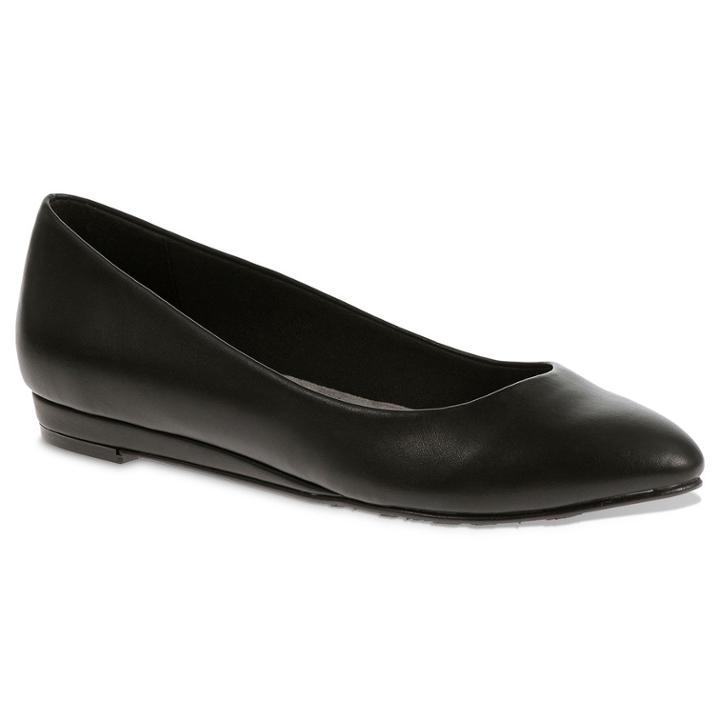 Soft Style By Hush Puppies Darlene Women's Skimmer Flats, Size: Medium (7.5), Black