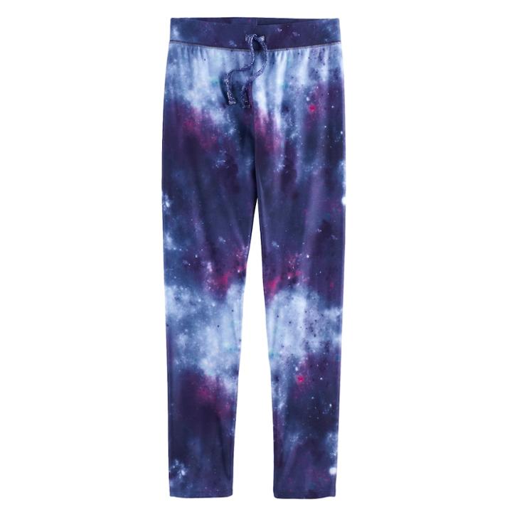 Girls 7-16 & Plus Size So&reg; Mircofleece-lined Leggings, Size: 16 1/2, Lt Purple