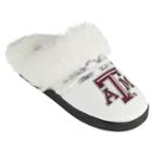 Women's Texas A & M Aggies Plush Slippers, Size: Xl, White
