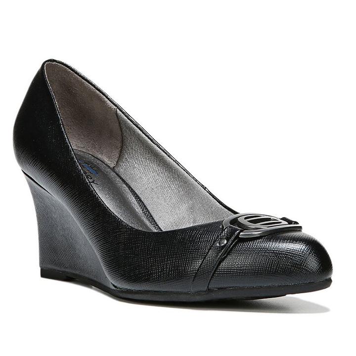 Lifestride Velocity Rosa Women's Wedges, Size: Medium (7.5), Black
