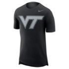 Men's Nike Virginia Tech Hokies Enzyme Droptail Tee, Size: Large, Black