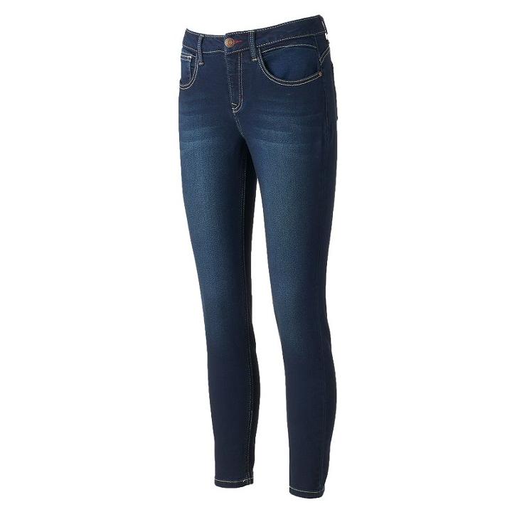 Women's Angels Enhancing Skinny Jeans, Size: 6, Yellow Oth