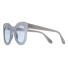 Lc Lauren Conrad Kaia 43mm Midsize Wayfarer Gradient Sunglasses, Women's, Grey