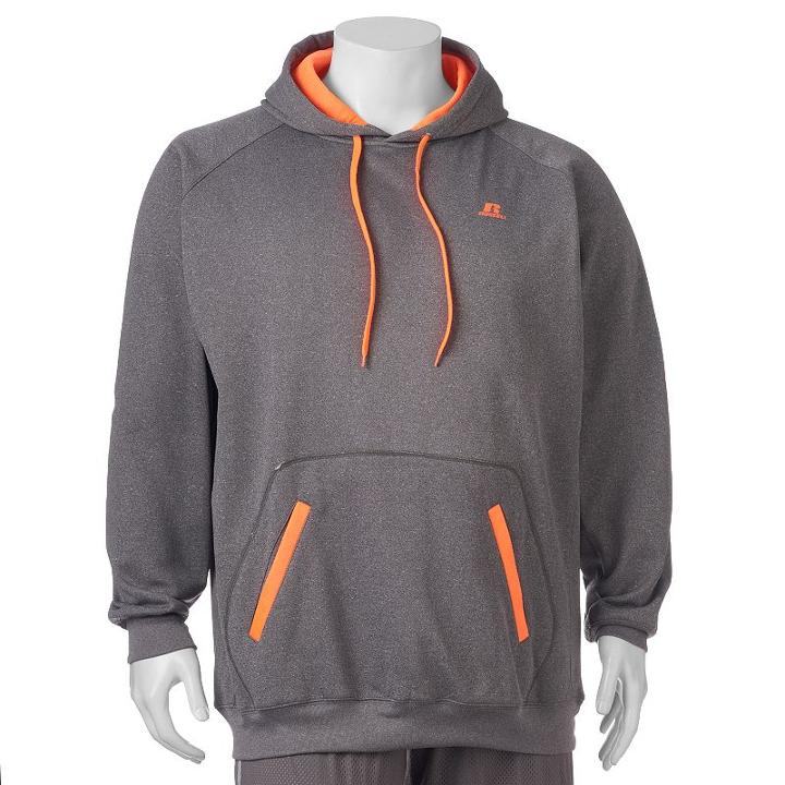 Big & Tall Russell Pullover Hoodie, Men's, Size: 3xb, Red/coppr (rust/coppr)