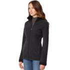 Women's Heat Keep Sherpa-lined Fleece Jacket, Size: Large, Silver