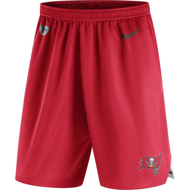 Men's Nike Tampa Bay Buccaneers Knit Shorts, Size: Small, Red