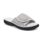 Women's Isotoner Selena Slide Slippers, Size: Small, Grey