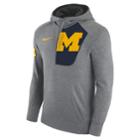 Men's Nike Michigan Wolverines Fleece Pullover Hoodie, Size: Medium, White Oth