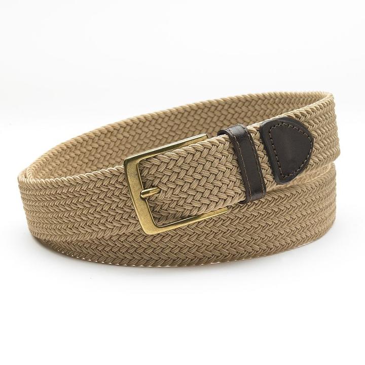 Dockers&reg; Braided Elastic Belt - Big & Tall, Men's, Size: 46, Green