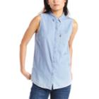 Women's Levi's&reg; Coralie Button-down Jean Shirt, Size: Xs, Blue