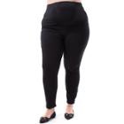 Plus Size Maternity Pip & Vine By Rosie Pope Full Belly Panel Skinny Jeans, Women's, Size: 3x-mat, Black