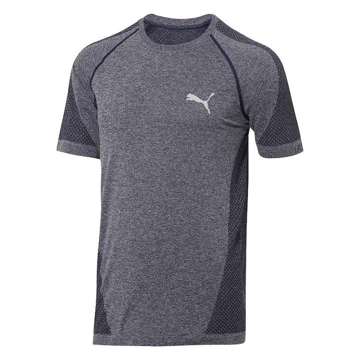 Men's Puma Evoknit Tee, Size: Large, Blue
