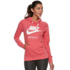 Women's Nike Sportswear Gym Vintage Hoodie, Size: Large, Pink
