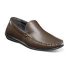 Nunn Bush Quail Valley Venetian Men's Moc Toe Slip-on Shoes, Size: 9 Wide, Brown