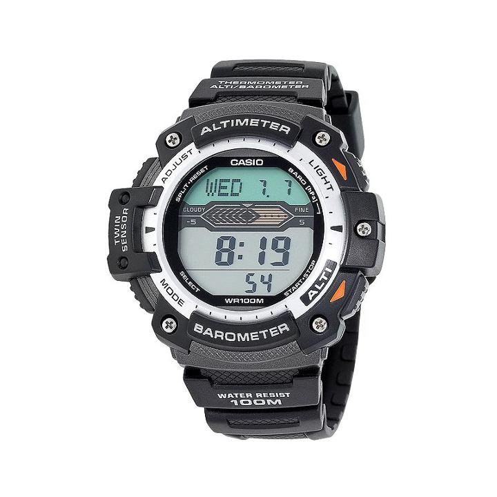 Casio Men's Twin Sensor Digital Chronograph Watch - Sgw300h-1av, Black