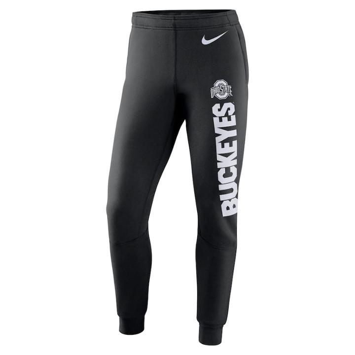 Men's Nike Ohio State Buckeyes Stadium Pants, Size: Medium, Black