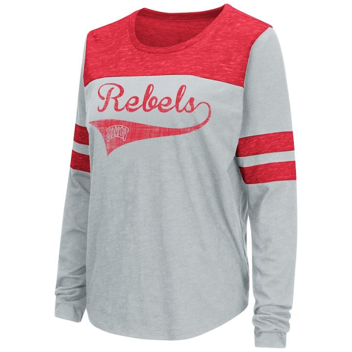 Women's Unlv Rebels My Way Tee, Size: Large, Grey