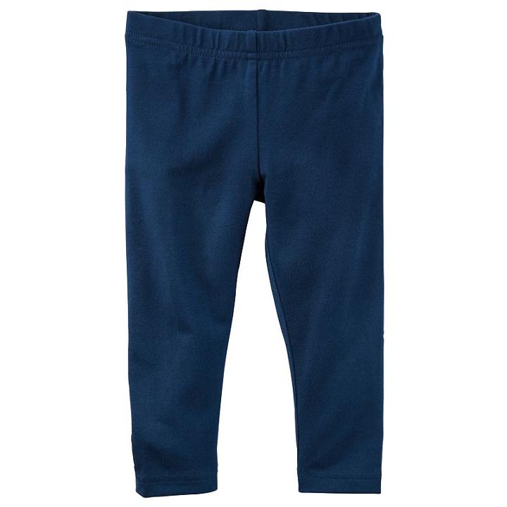 Toddler Girl Carter's Solid Capri Leggings, Size: 2t, Blue