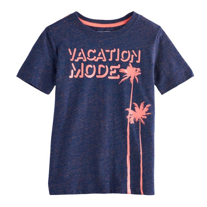 Boys 4-7x Sonoma Goods For Life&trade; Graphic Tee, Size: 7, Dark Blue