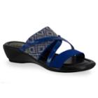 Tuscany By Easy Street Palazzo Women's Sandals, Size: Medium (8), Brt Blue