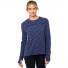 Women's Shape Active Oddessy Pullover, Size: Medium, Blue (navy)