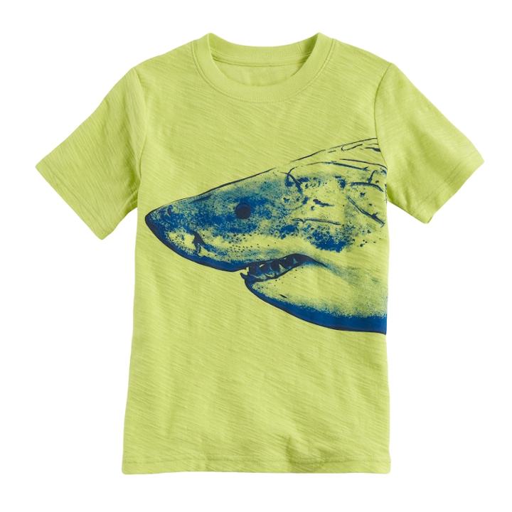 Boys 4-10 Jumping Beans&reg; Graphic Tee, Size: 5, Med Green