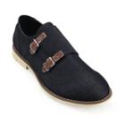 Unionbay Preston Men's Monk Strap Shoes, Size: Medium (7.5), Black