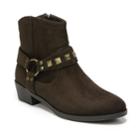 Lifestride Ionic Women's Ankle Boots, Size: Medium (9), Dark Brown