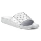 Candie's&reg; Canna Women's Slide Sandals, Size: Medium (9), Light Grey