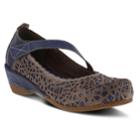 L'artiste By Spring Step Melinda Women's Mary Jane Clogs, Size: 36, Blue