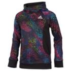 Girls 7-16 Adidas Euphoric Hoodie, Size: Xl, Black Multi