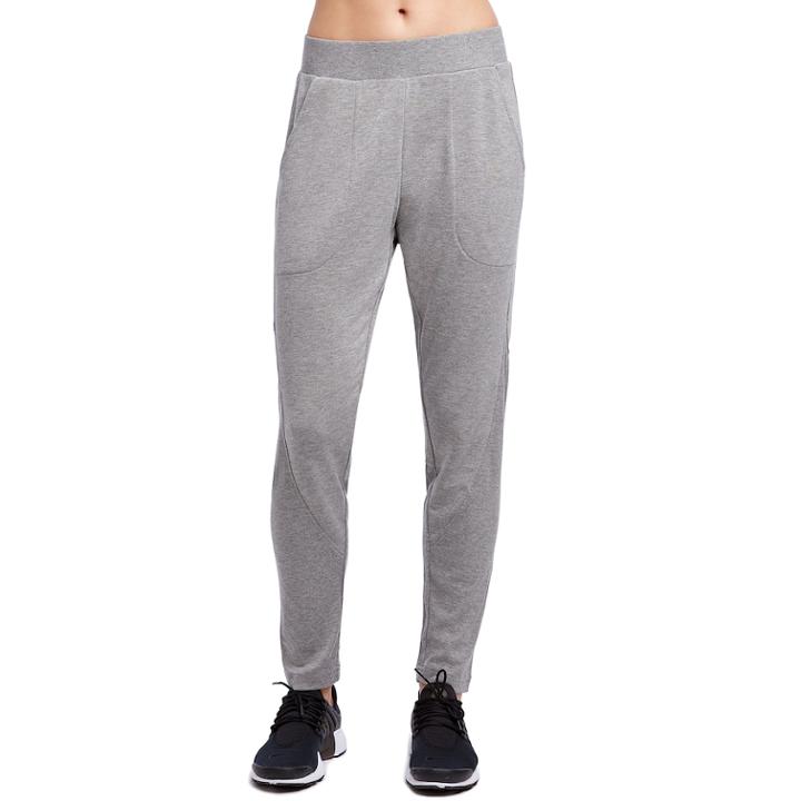 Women's Jockey Sport Skinny Tapered Leggings, Size: Large, Med Grey