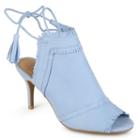 Journee Collection Haven Women's High Heels, Girl's, Size: 7.5, Blue