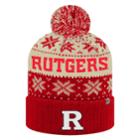 Adult Top Of The World Rutgers Scarlet Knights Subarctic Hat, Adult Unisex, Med Red