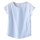 Girls 4-8 Sonoma Goods For Life&trade; Lace Raglan Tee, Girl's, Size: 4, Brt Purple