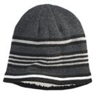 Men's Urban Pipeline&reg; Striped Sherpa Beanie, Grey