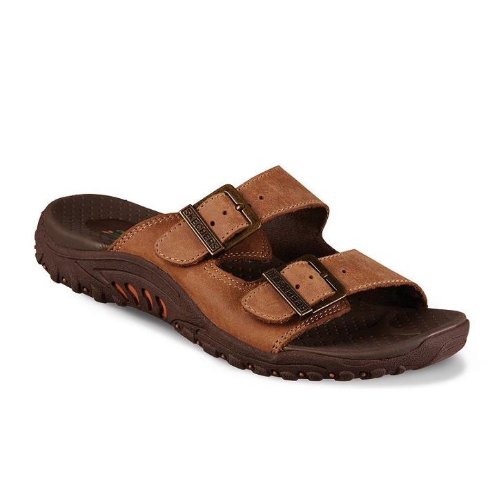 Skechers Reggae Jammin Women's Sandals, Size: 8, Brown