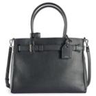 Reed Rk40 Large Belted Convertible Satchel, Women's, Black