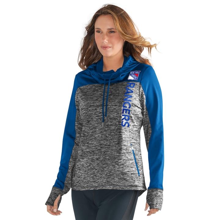 Women's New York Rangers Sideline Hoodie, Size: Xxl, Grey Other