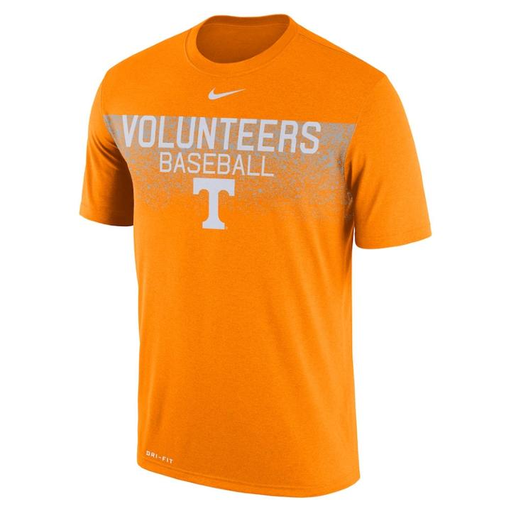 Men's Nike Tennessee Volunteers Legend Team Issue Tee, Size: Small, Orange