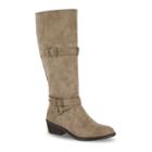 Easy Street Kelsa Women's Knee High Boots, Size: Medium (12), Beige Oth