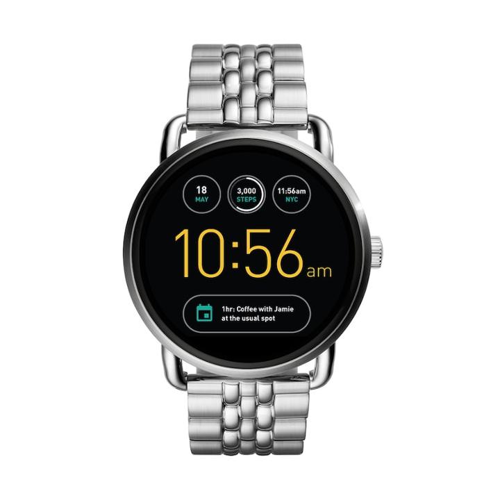 Fossil Q Wander Gen 2 Stainless Steel Smart Watch - Ftw2111, Men's, Size: Large, Grey