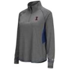 Women's Illinois Fighting Illini Sabre Pullover, Size: Xxl, Grey (charcoal)