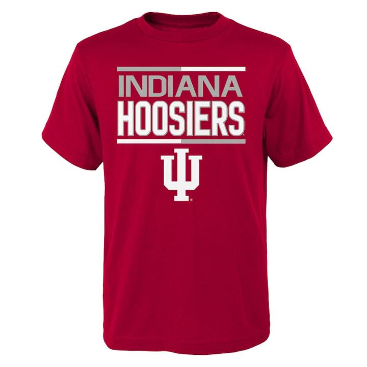 Boys 4-18 Indiana Hoosiers Density Tee, Size: 4-5, Dark Red