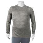 Big & Tall Fila Sport&reg; Tru-dry Space-dyed Performance Tee, Men's, Size: L Tall, Light Grey