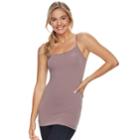 Juniors' So&reg; Seamless Tunic Cami, Teens, Size: Large, Lt Purple