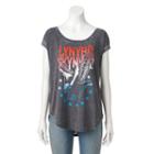 Women's Rock & Republic&reg; Lynyrd Skynard Graphic Tee, Size: Small, Grey (charcoal)