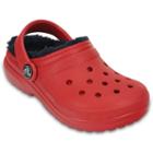 Crocs Classic Lined Boys' Clogs, Boy's, Size: 1, Brt Pink