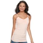 Juniors' So&reg; Solid Tunic Camisole, Girl's, Size: Medium, Lt Orange