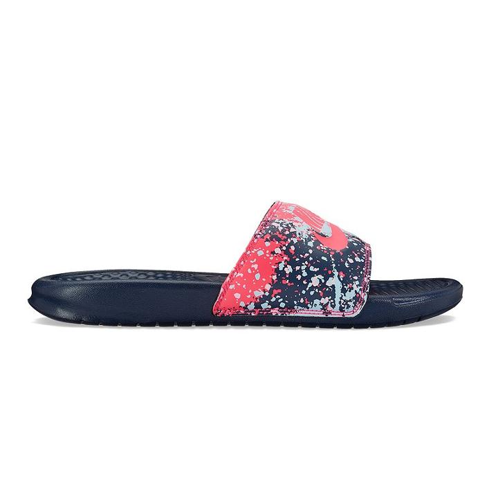 Nike Benassi Jdi Women's Flip-flops, Size: 8, Dark Blue